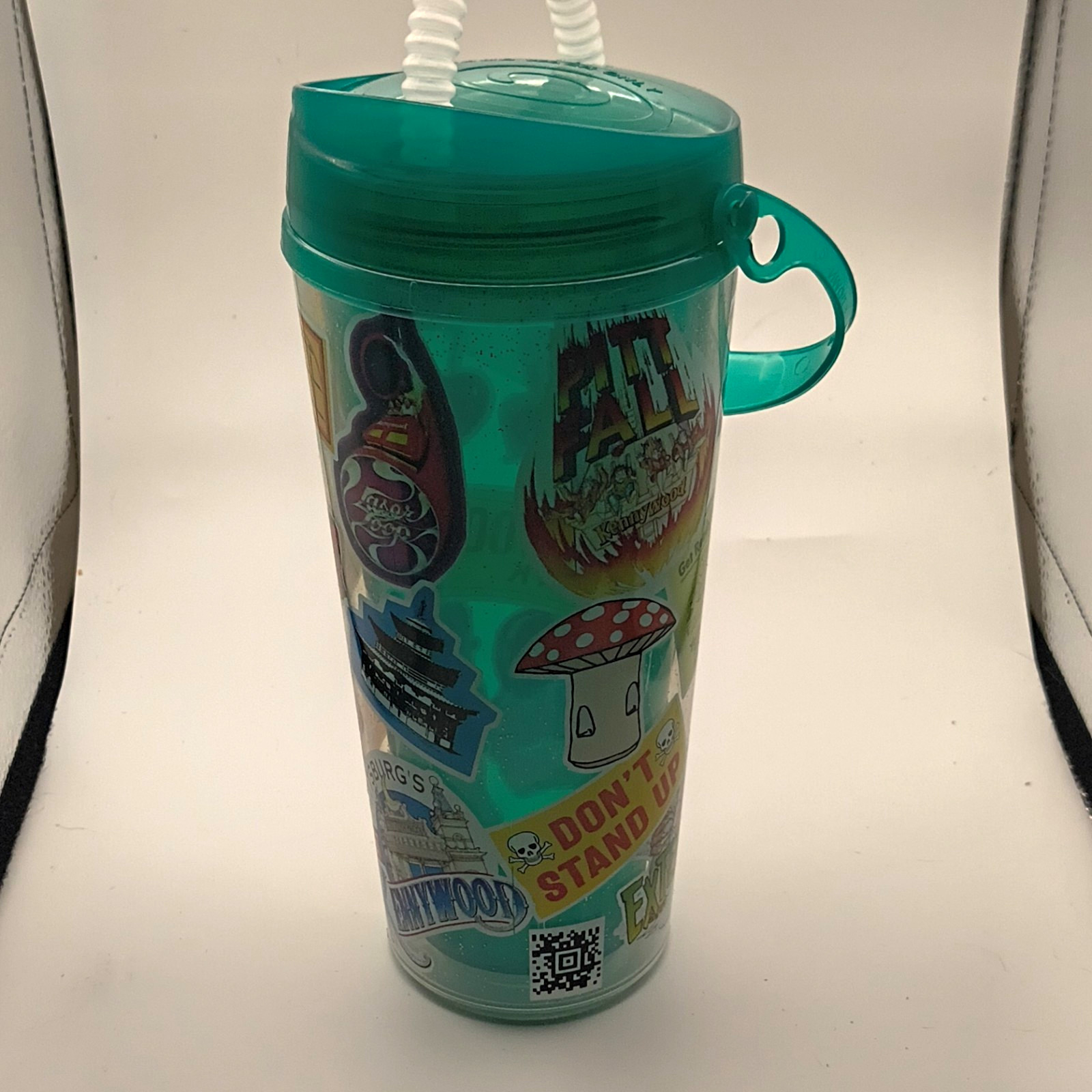 Whirley DrinkWorks Kennywood Park 1877 Coffee Co Lidded Tumbler w/ Straw