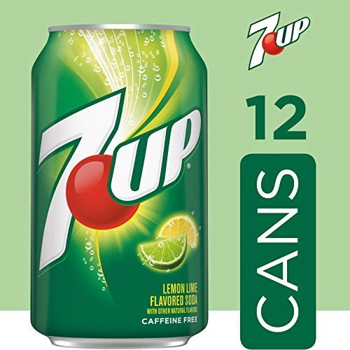 7UP Lemon Lime Soda, 12 fl. oz. Cans, 12 Pack (Pack of 2)