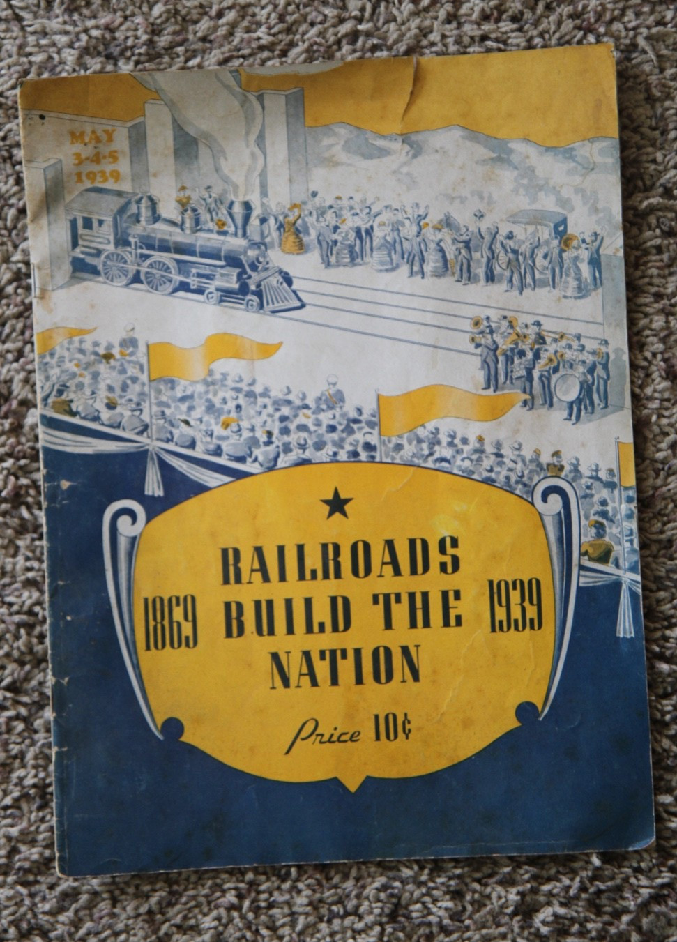 1939 Los Ángeles, California Union Station Dedication Pagent Program