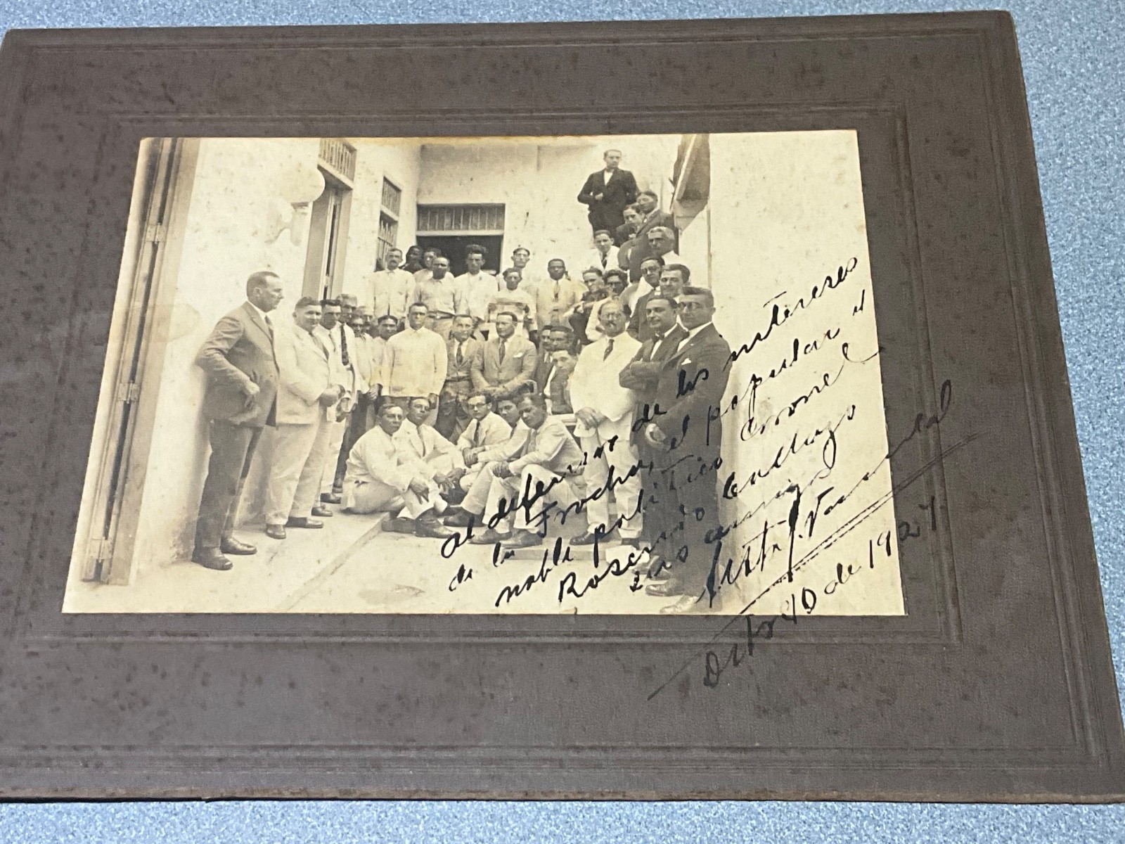 1927 PHOTO CUBA CUBAN INDEPENDENCE WAR & POLITICAL LEADER COL ROSENDO COLLAZO