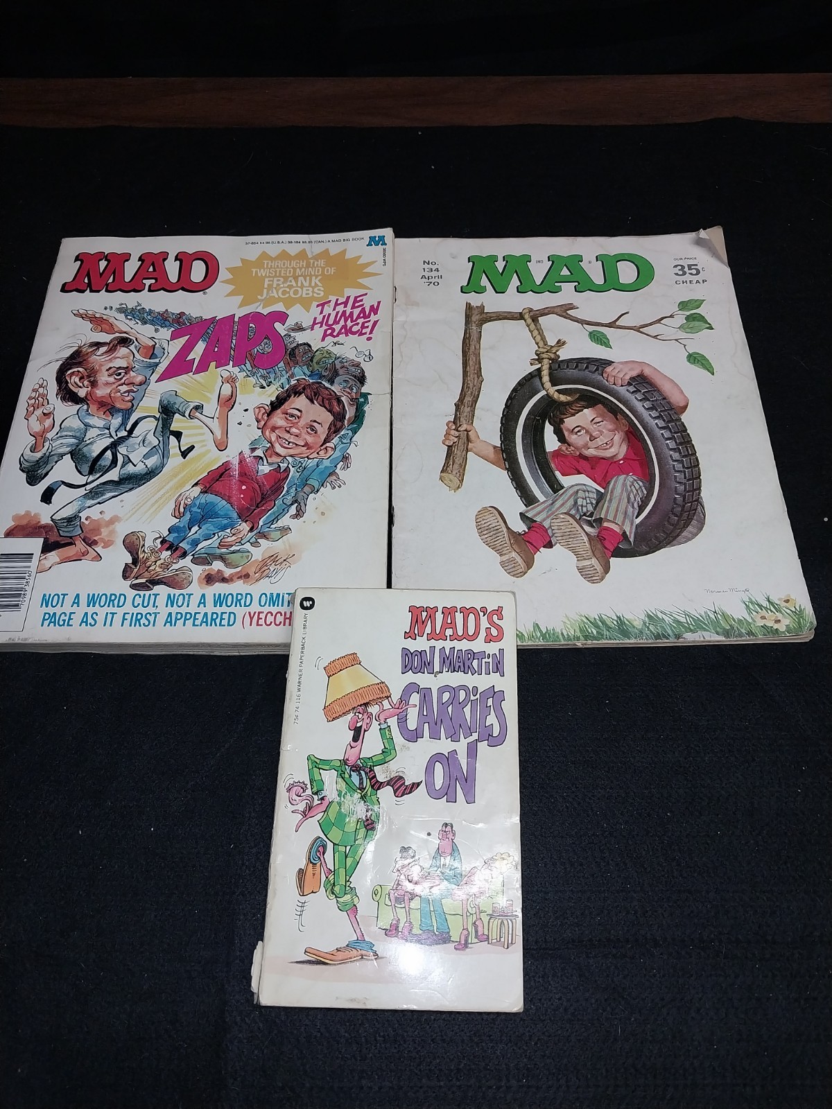 Vintage Mad Comics And Book