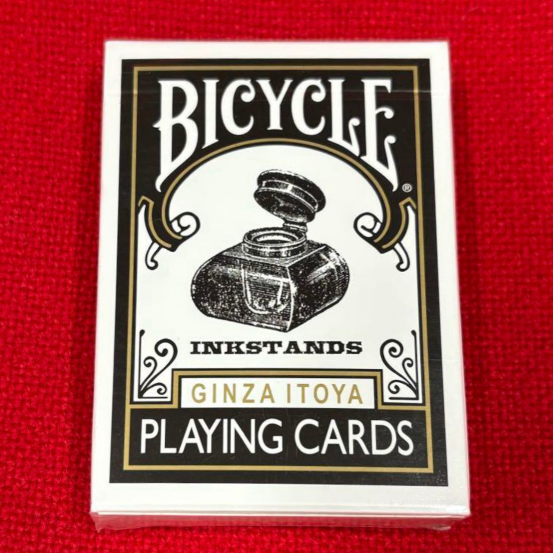 Bicycle GINZA ITOYA Playing Cards  Inkstands Design  Rare Deck  2015 Tokyo Japan