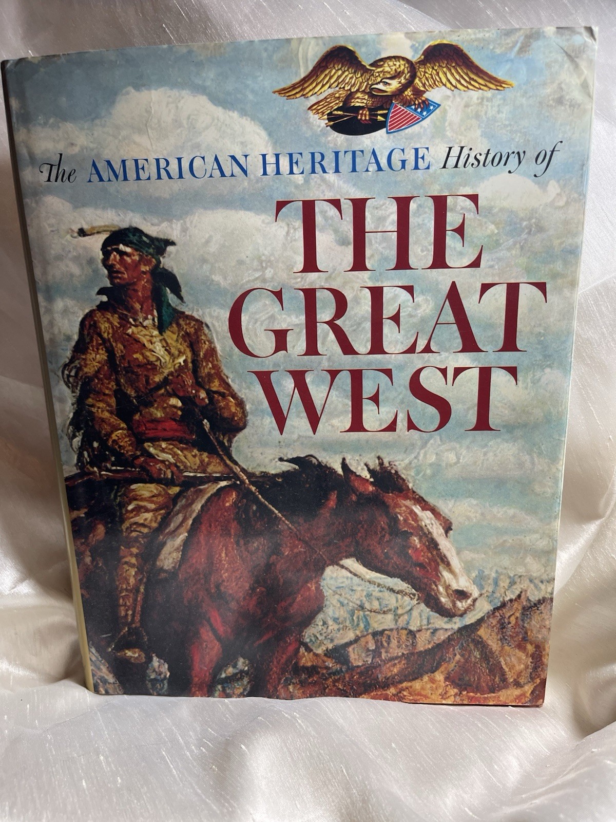 Vintage The American Heritage History of the Great West HC David Lavender 1982