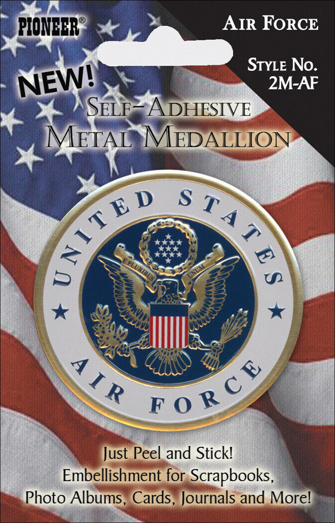 Military Self-Adhesive Metal Medallion 2\