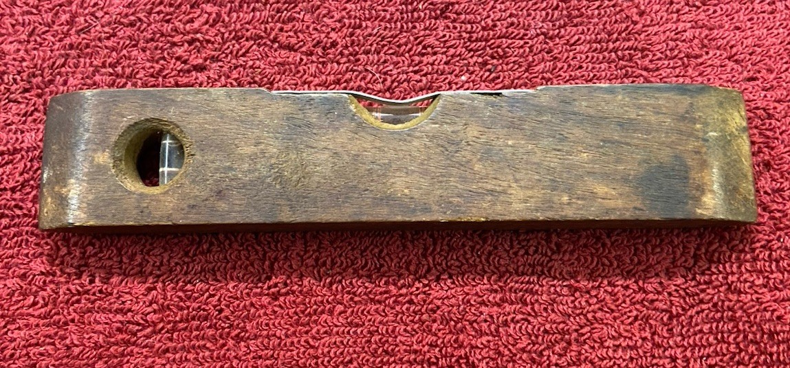 Antique Stanley Rule & Level Co 7” Mahogany Double Bubble. Still Accurate B45