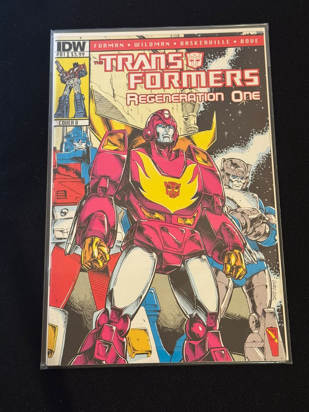 Transformers Regeneration One #81B 2012 IDW Publishing Variant