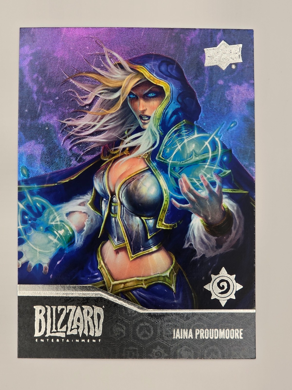 2023 Upper Deck Blizzard Legacy Jaina Proudmoore #109 Silver Foil Hearthstone