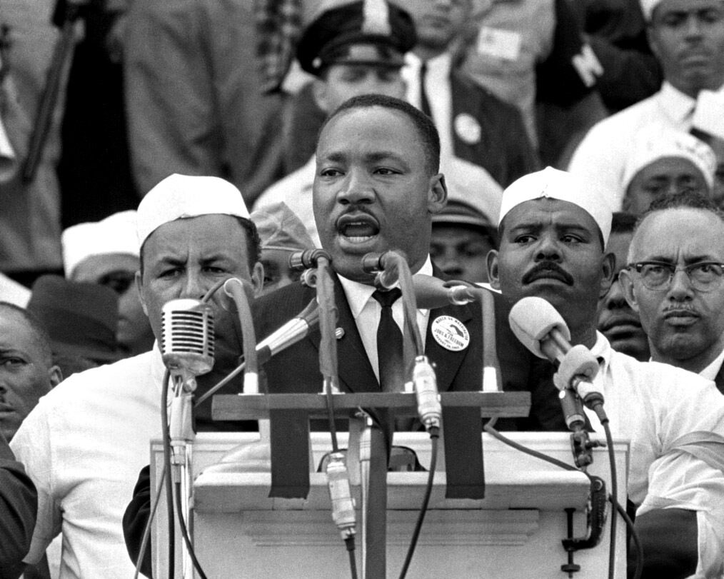 1963 MARTIN LUTHER KING JR Glossy 16x20 Photo 'I Have A Dream' Print Poster