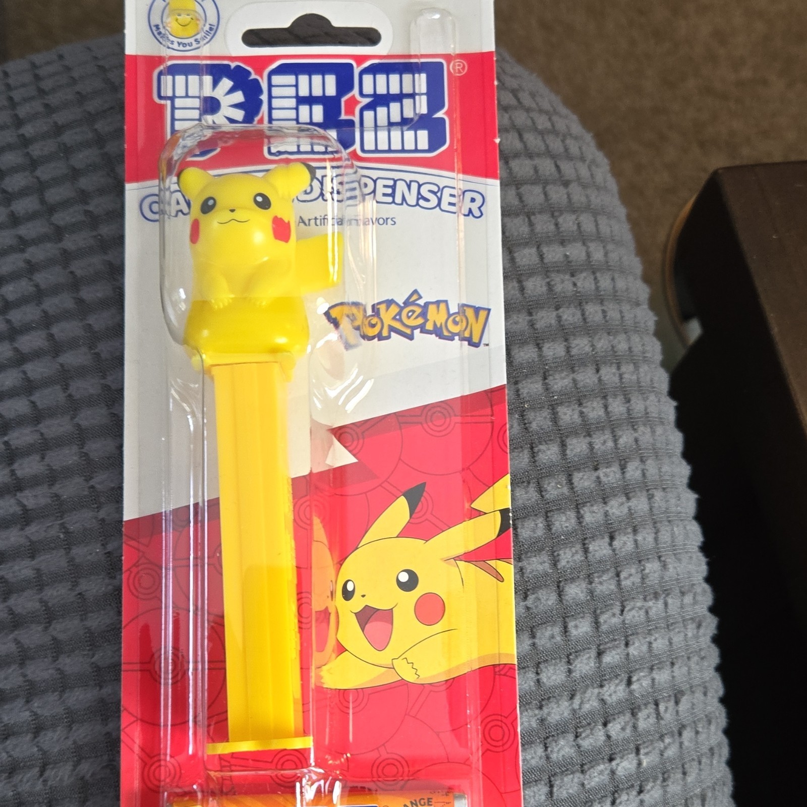 New PEZ Pokémon Pikachu Candy Dispenser w/3 refills Carded exp.8/18/2031