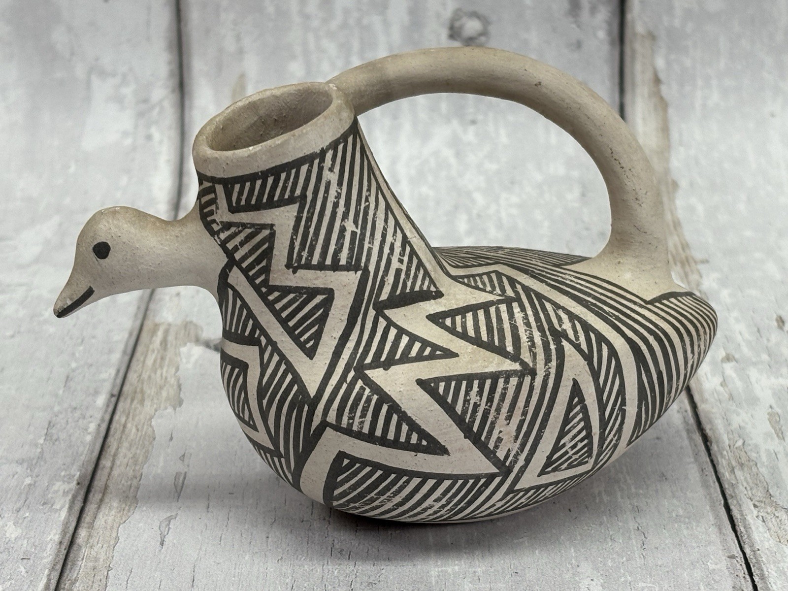 Michael Kanteena replica Ancient Puebloan drinking cup