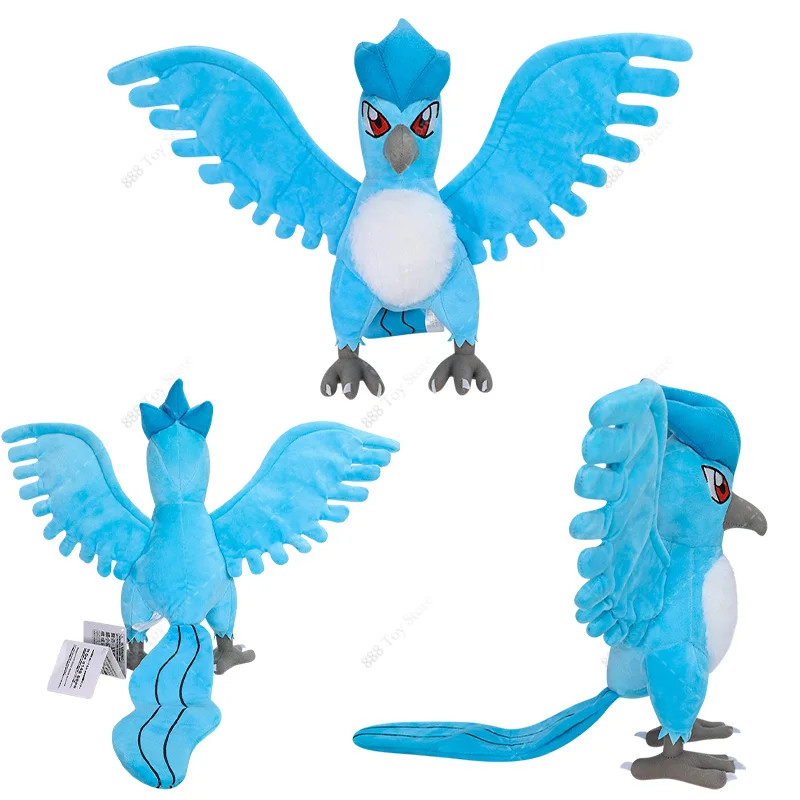 Pokémon Legendary Birds Plush Articuno, Moltres & Zapdos Stuffed Toy Gift