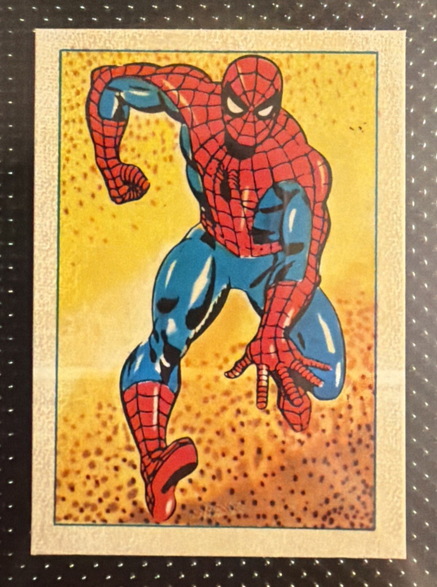 #39 Spider-man 1984 Marvel Super Heroes Secret Wars Sticker
