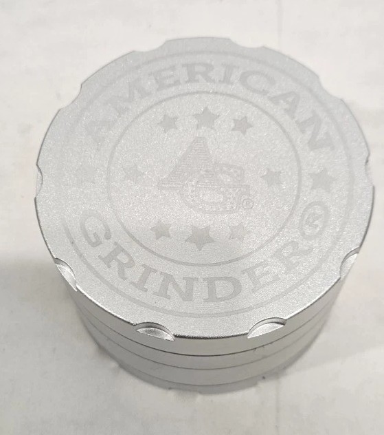 SILVER American grinder 4 pieces 89mm quality since 1997