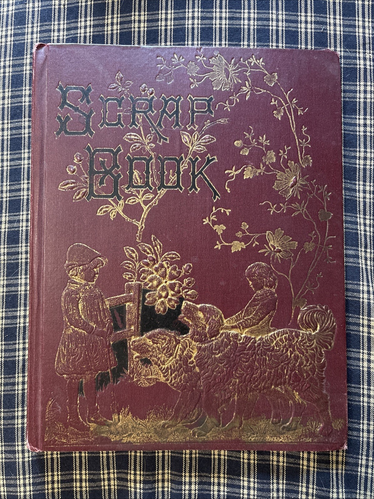 1876 Victorian Scrapbook (17 Pages)