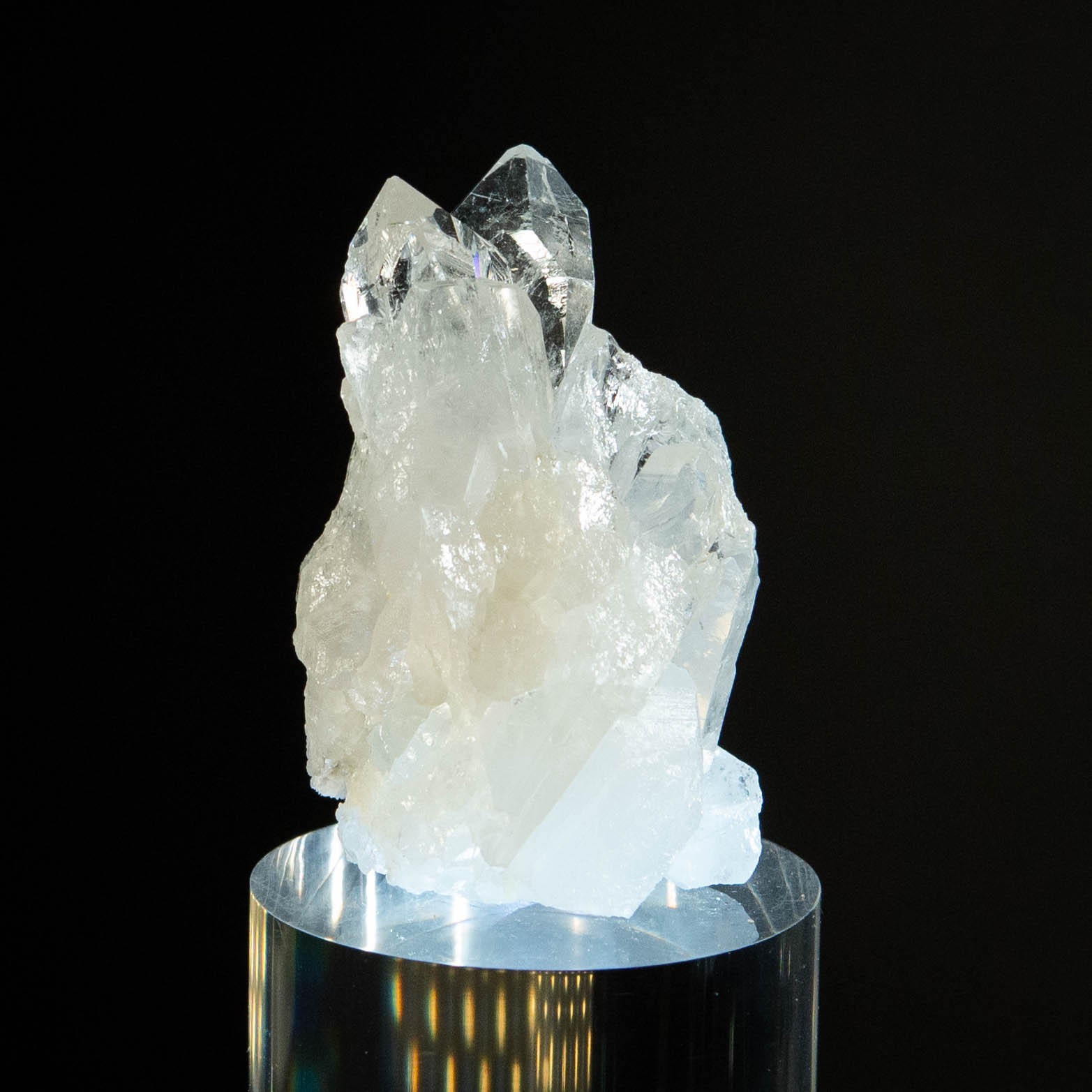 Clear Quartz Crystal Cluster 76g Natural Raw Quartz Point Mineral Specimen