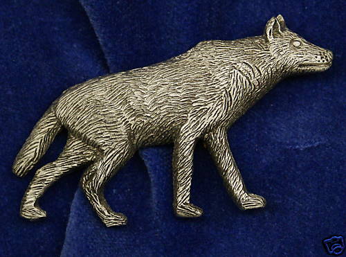 Empire Pewter Wolf Pewter Pin