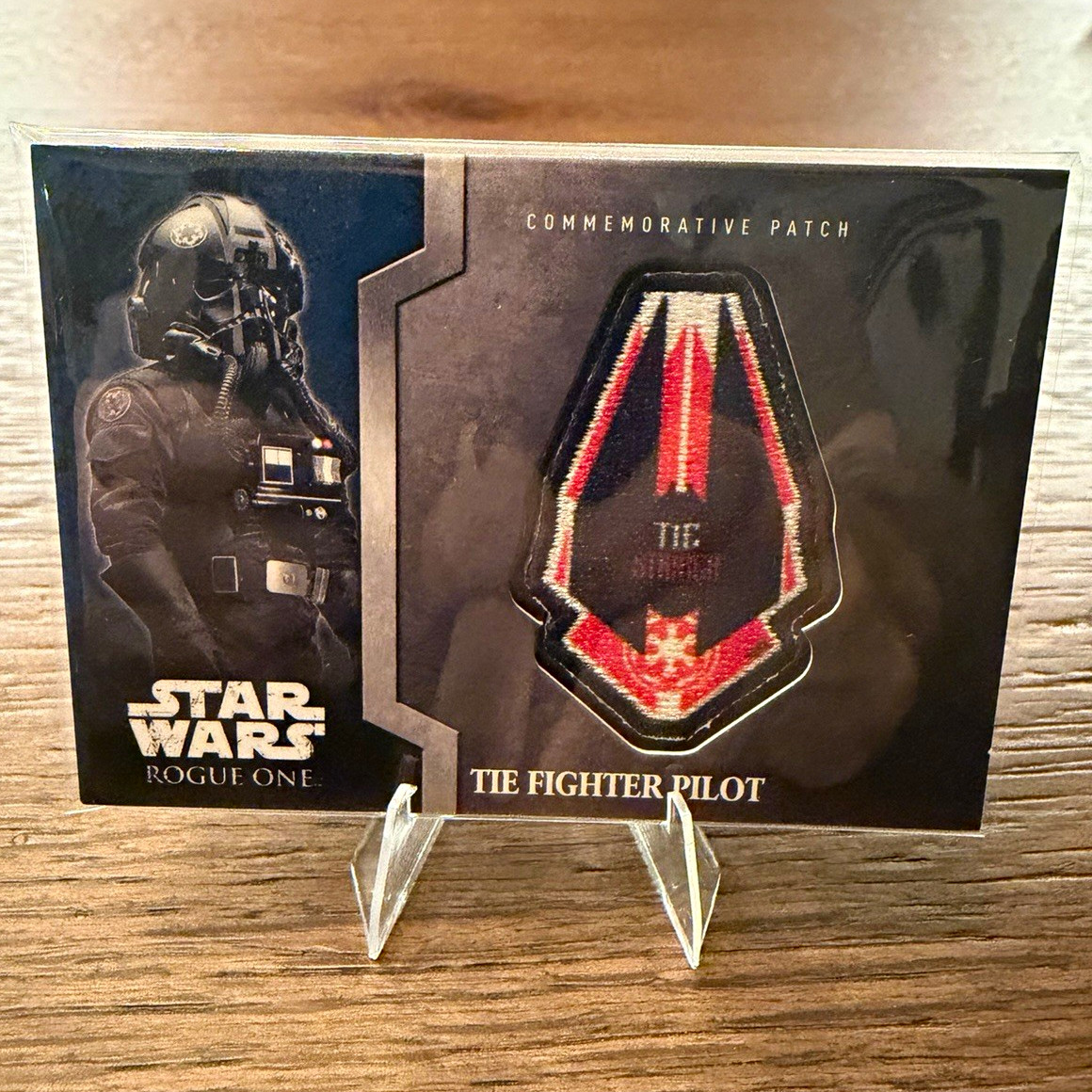 2016 Topps Star Wars Rogue One TIE Fighter Pilot Commemorative Patch 6/13