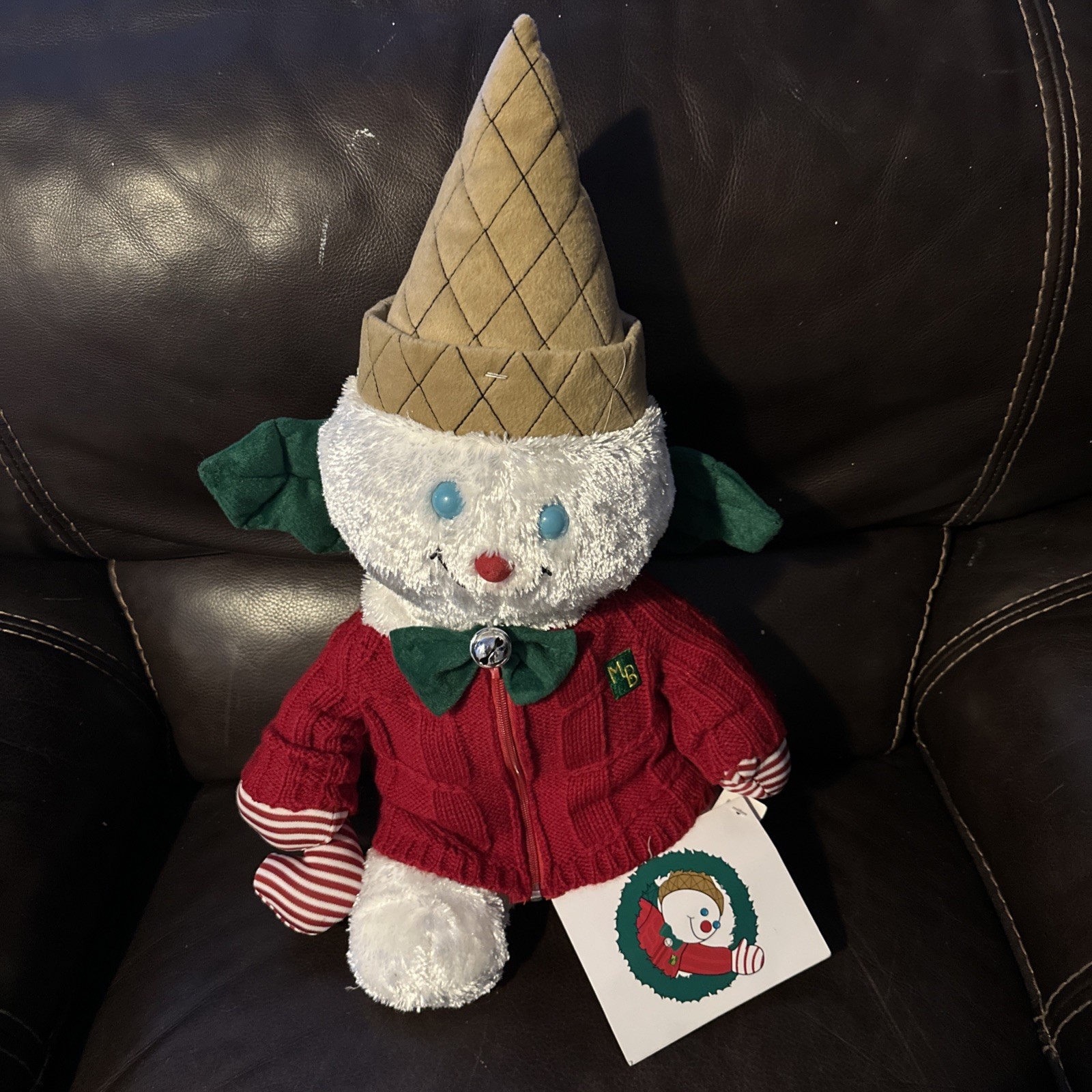 2008 Mr. Bingle Plush Dillard's New Orleans Snowman 10
