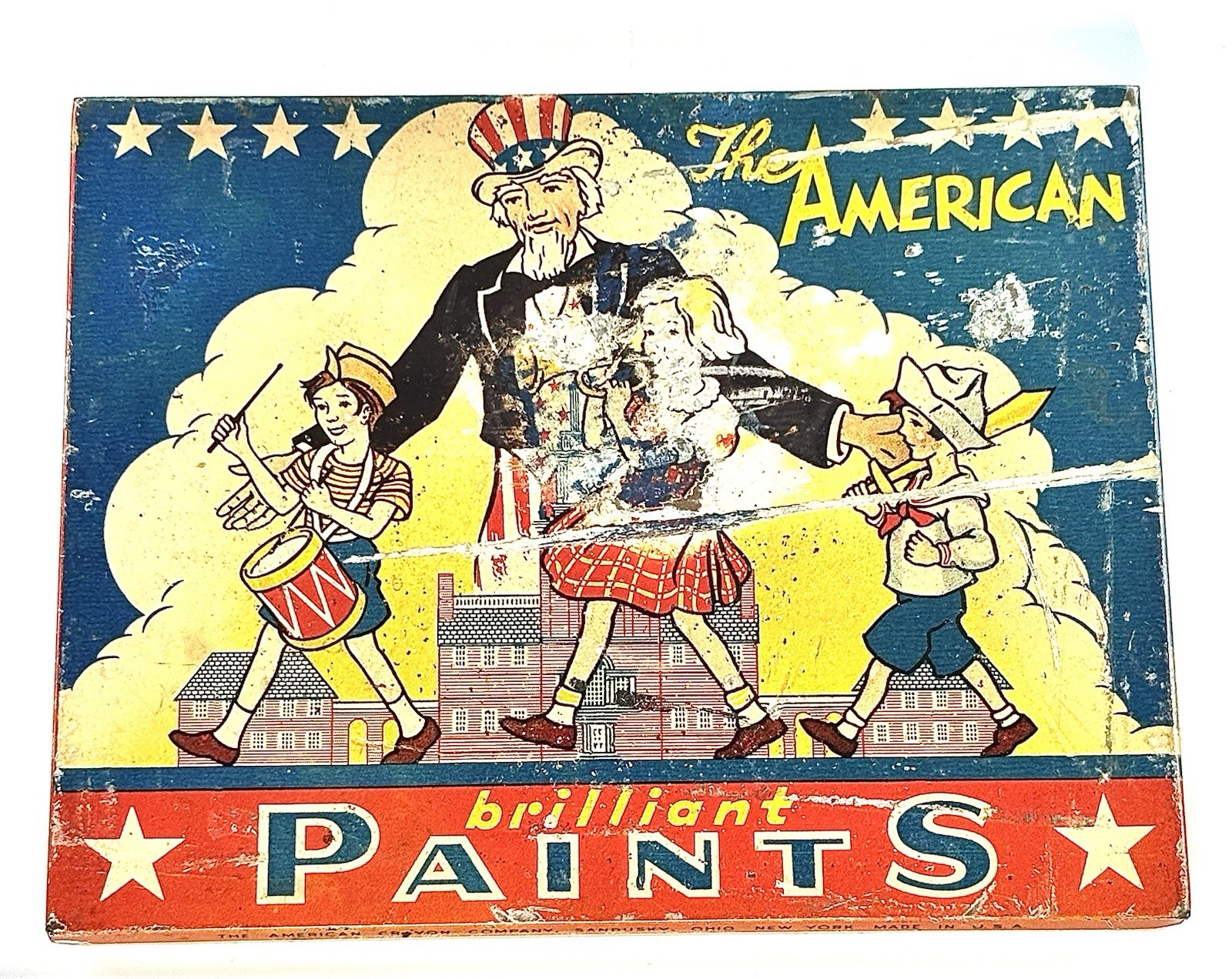 Vintage 1942 WWII Uncle Sam \