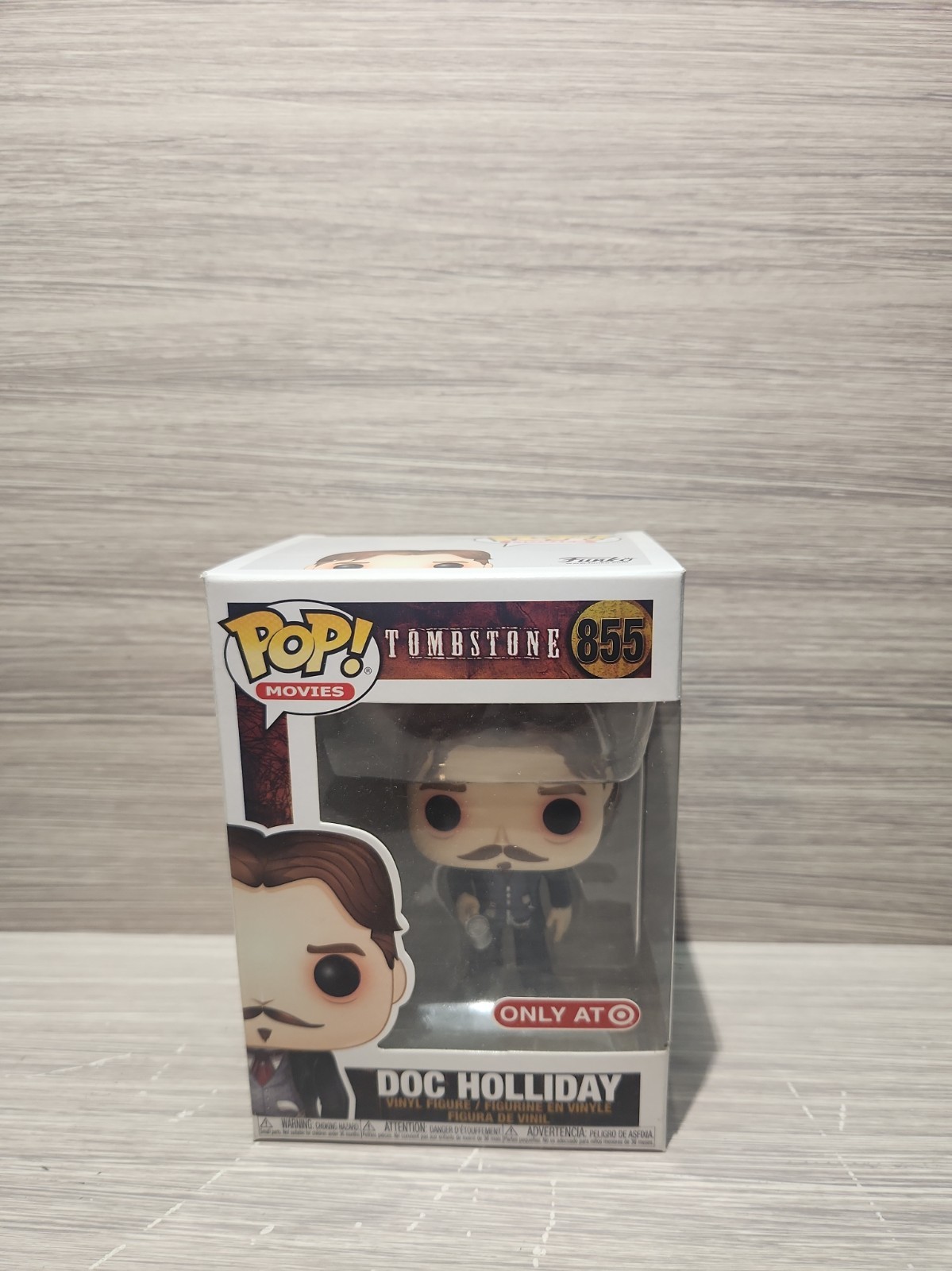 Funko Pop Movies Tombstone Doc Holliday W/Cup Target 855 Western Vinyl Figure