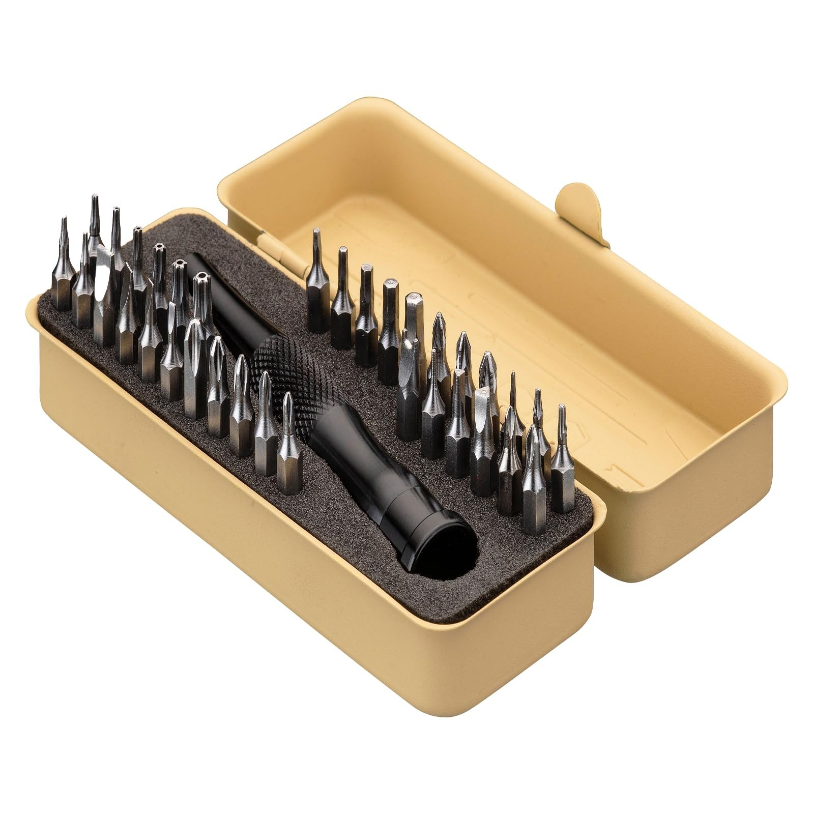 KESI Tool Torx Bit Set 35-Piece, 2 In-1 Bits Ratchet, Flex Locking Head Desig...