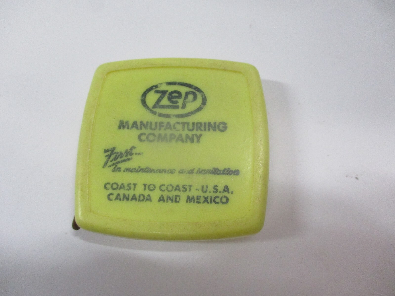 Vintage 6ft Tape Measure Zep Manufacturing Company