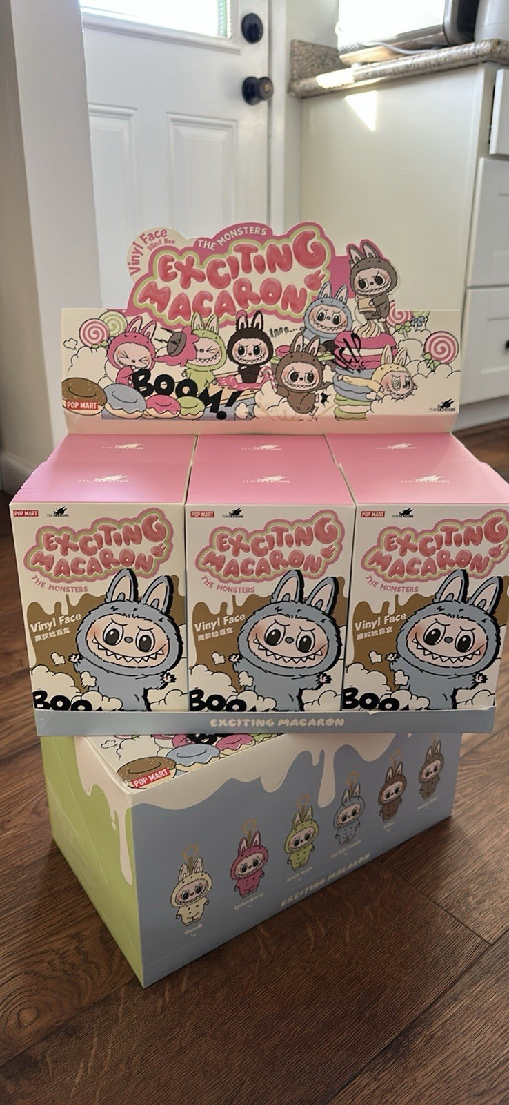 POP MART LABUBU - BRAND NEW - EXCITING MACARON - SEALED BLIND BOX CASE OF 6 -