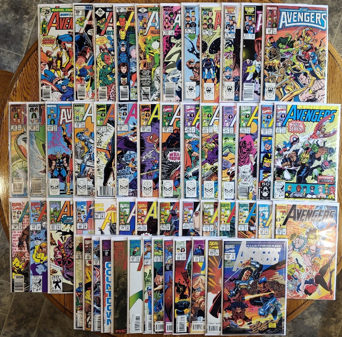 Avengers Lot of 52 Marvel Comics #148-375 Most Higher Grade Minor Keys