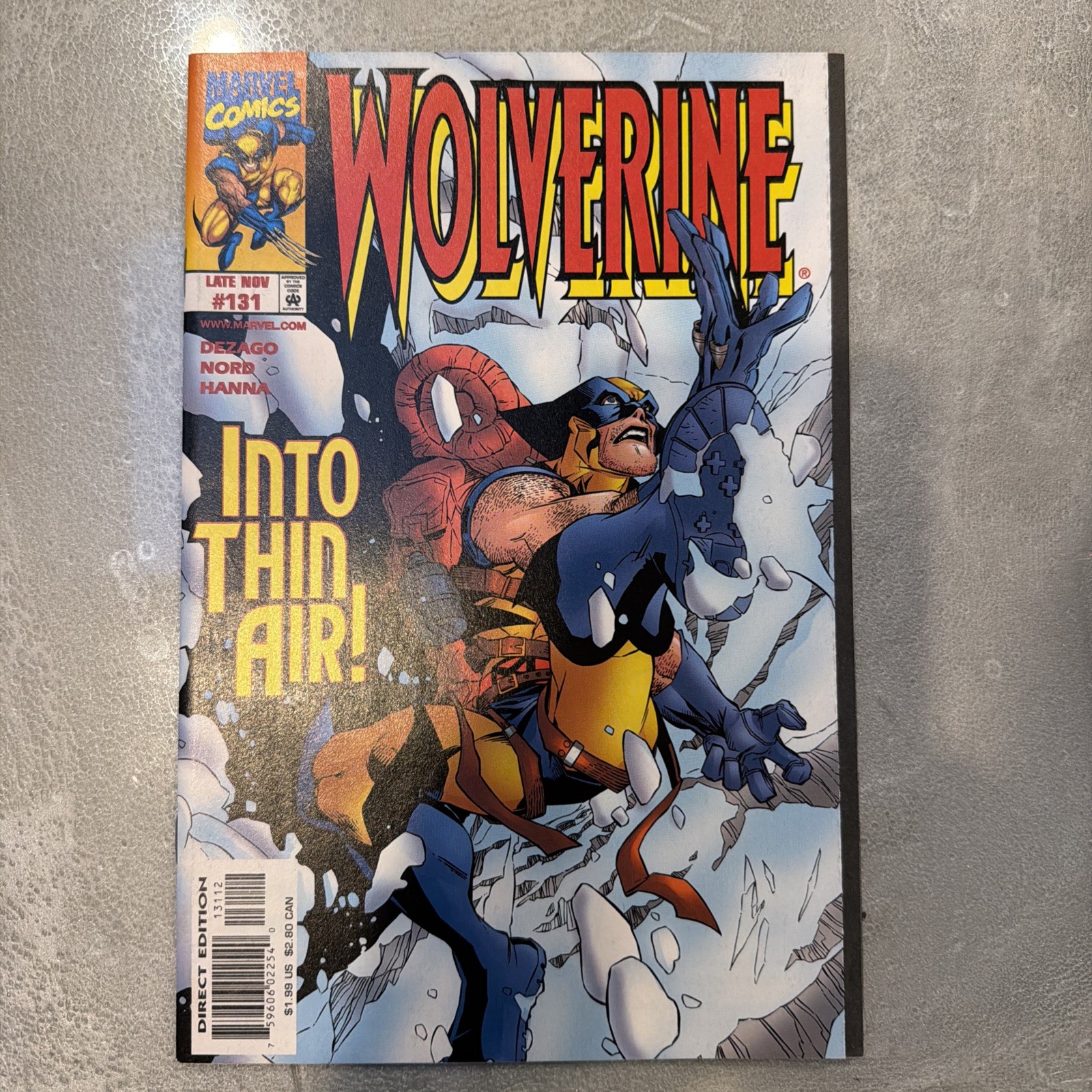 Wolverine #131 Recalled Edition 1998 NM