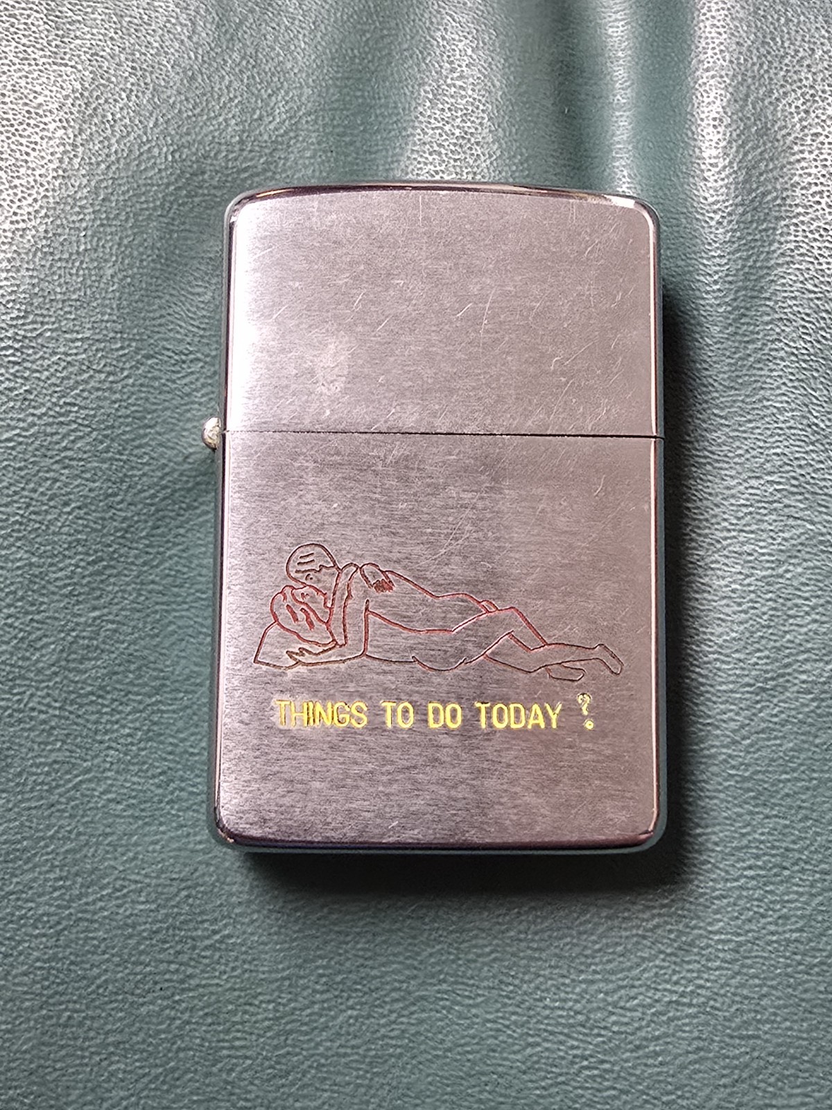 Extremely Rare 1967 Vietnam FRTIZ Things To Do Today Zippo Lighter Extremely Rare 1967 Vietnam FRTIZ Things To Do Today Zippo Lighter