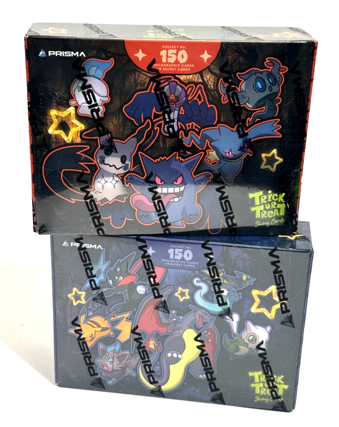 2 BOXES POKEMON Trick Or Treat SHINY CARDS Full Set 151/151 Halloween Edition
