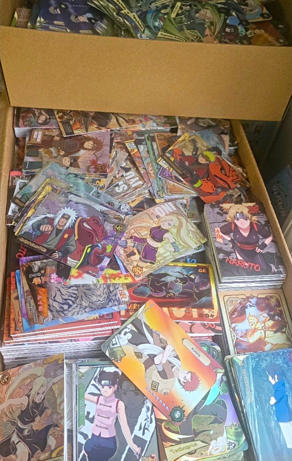 Naruto 250 Card Lot Mixed Sets kayou, phantom, Maidong, huanying, and more