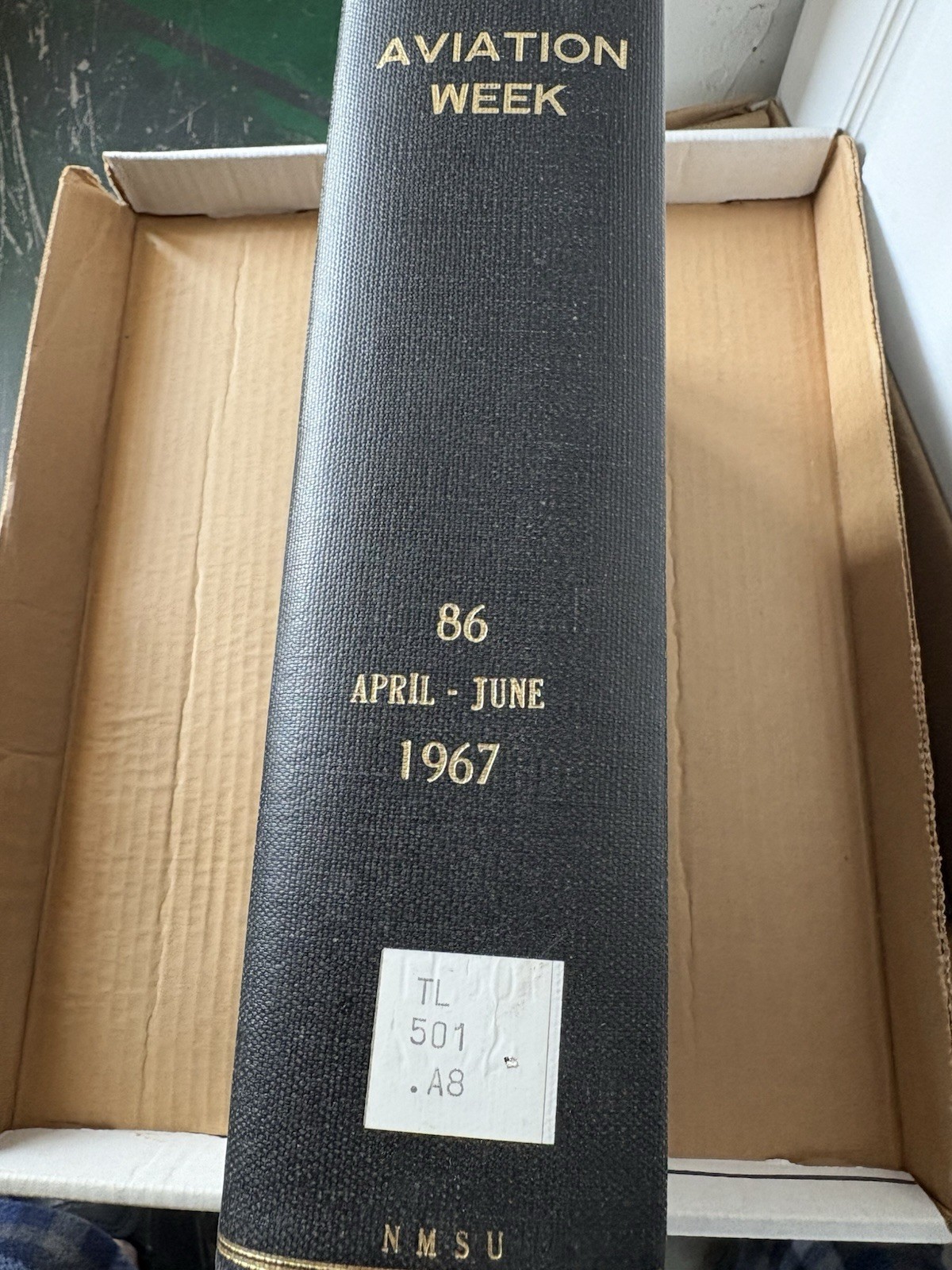 13 Vintage Bound 1967 issues of Aviation Week & Space Technology Magazine