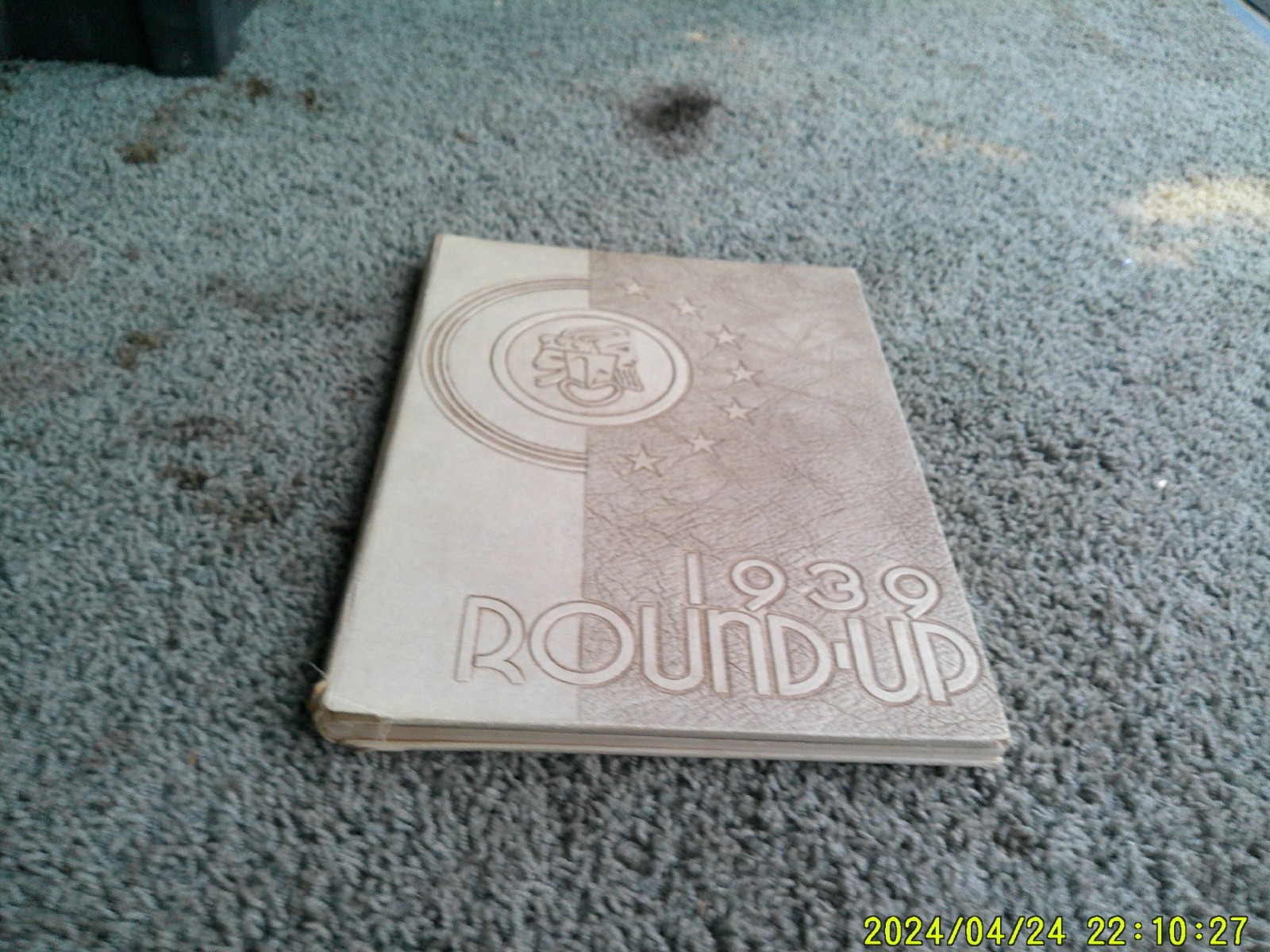 1939 ROOSEVELT HIGH SCHOOL Los Angeles Yearbook. PHILLIP  CARREON + Commencement