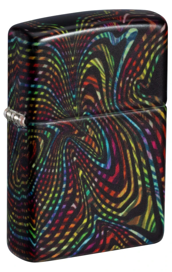 Zippo 46427, Glowing Illusion Design, 540 Color Process-2 Sided, Glow in Dark