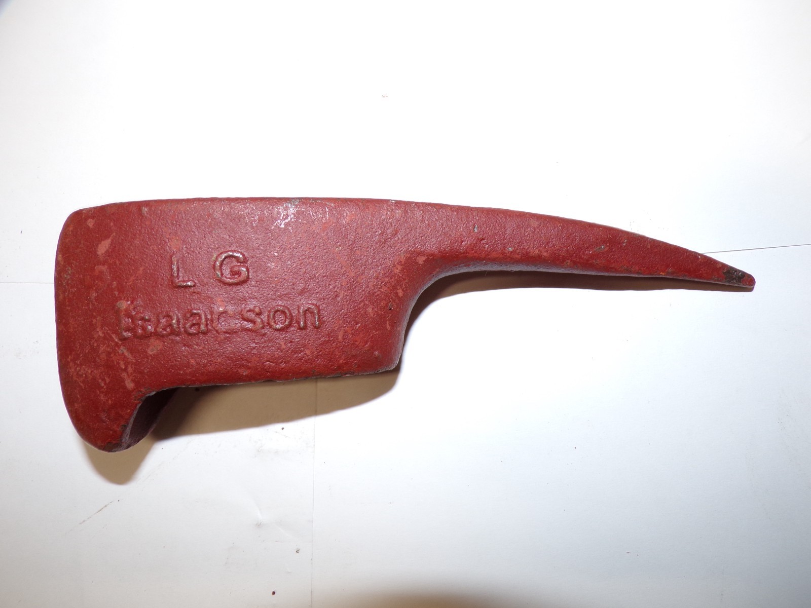 Vintage NOS LG Isaacson Pickaroon Head - Green Chain - Sawmill - Woodsman Tool