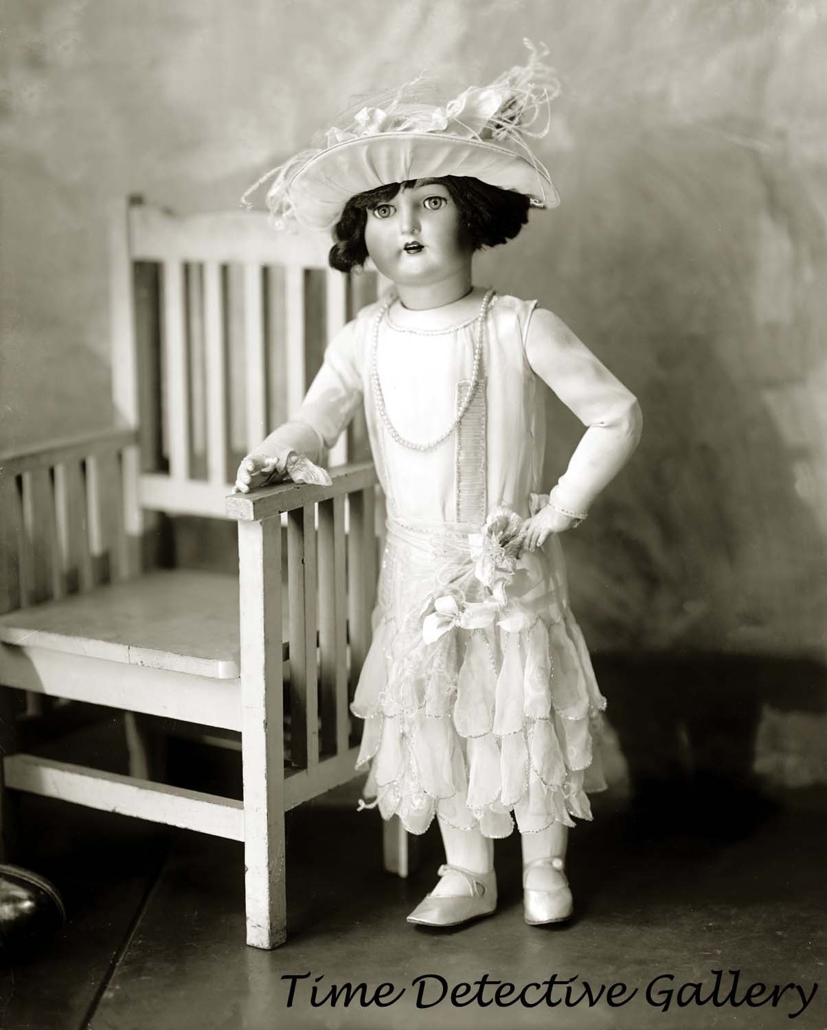 Keith's Theater Doll - circa 1920 - Historic Photo Print