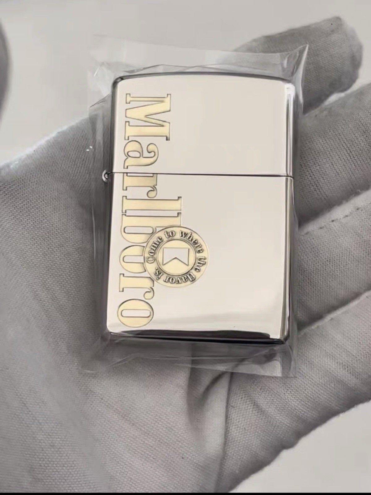 Zippo Marlboro Lighter Windproof Collectible Rare With New Box Zippo Marlboro Lighter Windproof Collectible Rare With New Box