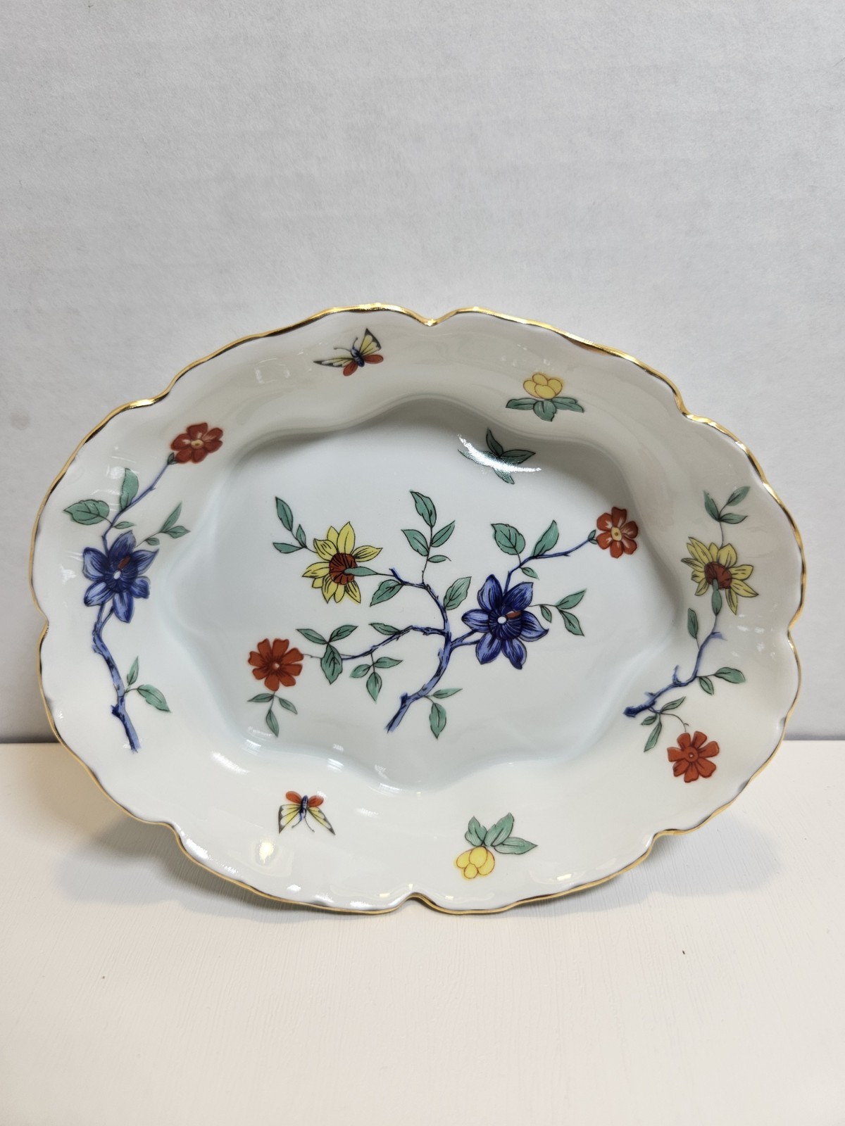 Haviland Limoges Trinket Jewelry Nut Dish France Fine Porcelain Floral Haviland Limoges Trinket Jewelry Nut Dish France Fine Porcelain Floral