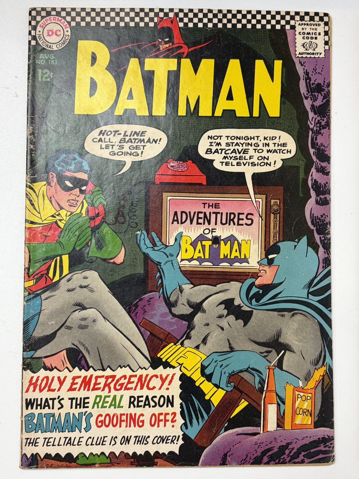 Batman #183 (1966) 2nd app. Poison Ivy (Pamela Lillian Isley) in 4.5 Very Goo...