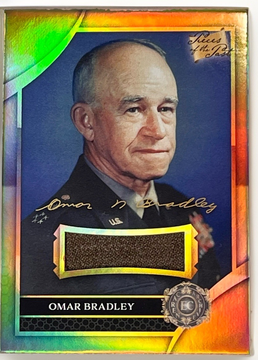 2025 POTP Freedom Fighters Omar Bradley WW II Uniform Relic GOLD U-2 RARE
