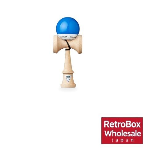Kendama KROM POP Chrome Pop LOL Sticky Clear Dark Blue