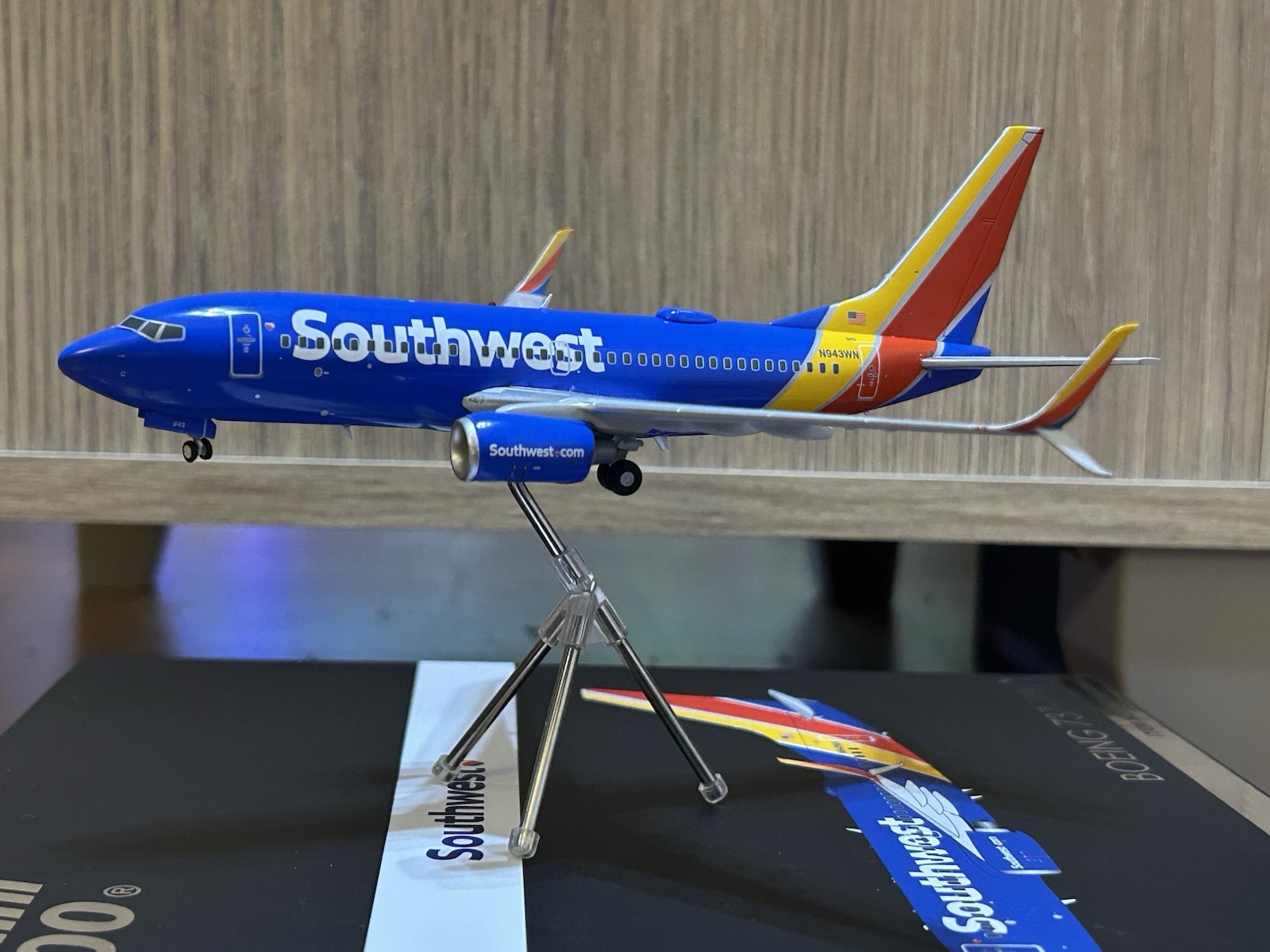 Gemini 200 1/200 Southwest 737-700 N943WN Diecast Airplane NEW