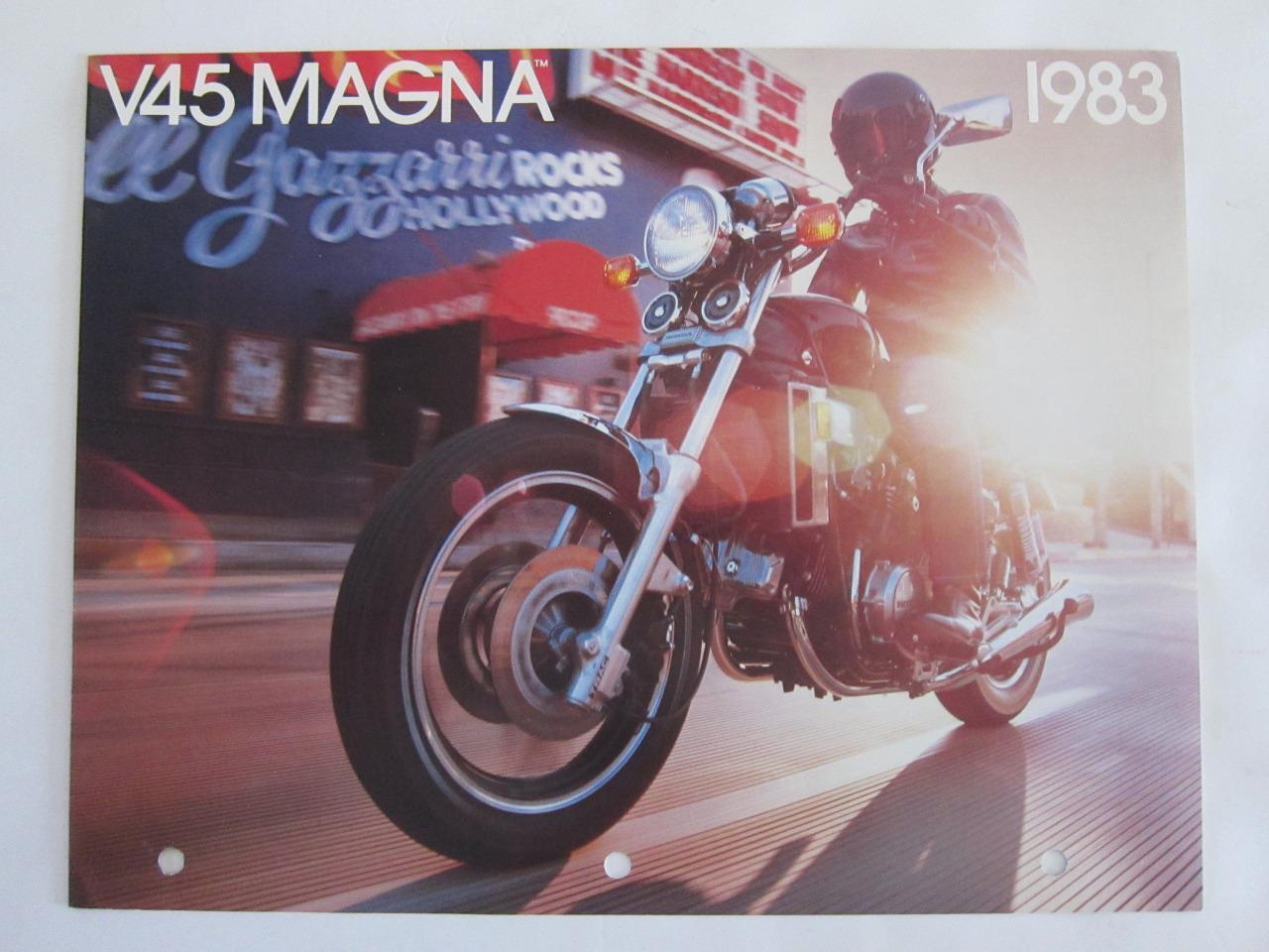 HONDA motorcycle brochure V 45 MAGNA Uncirculated high quality color pictures\'83