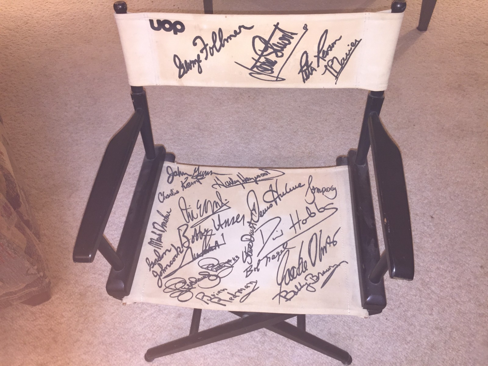 Ultimate 70\'s UOP Shadow Racing Team Time Capsule: 1st Pl Trophy, Chair & Wheels
