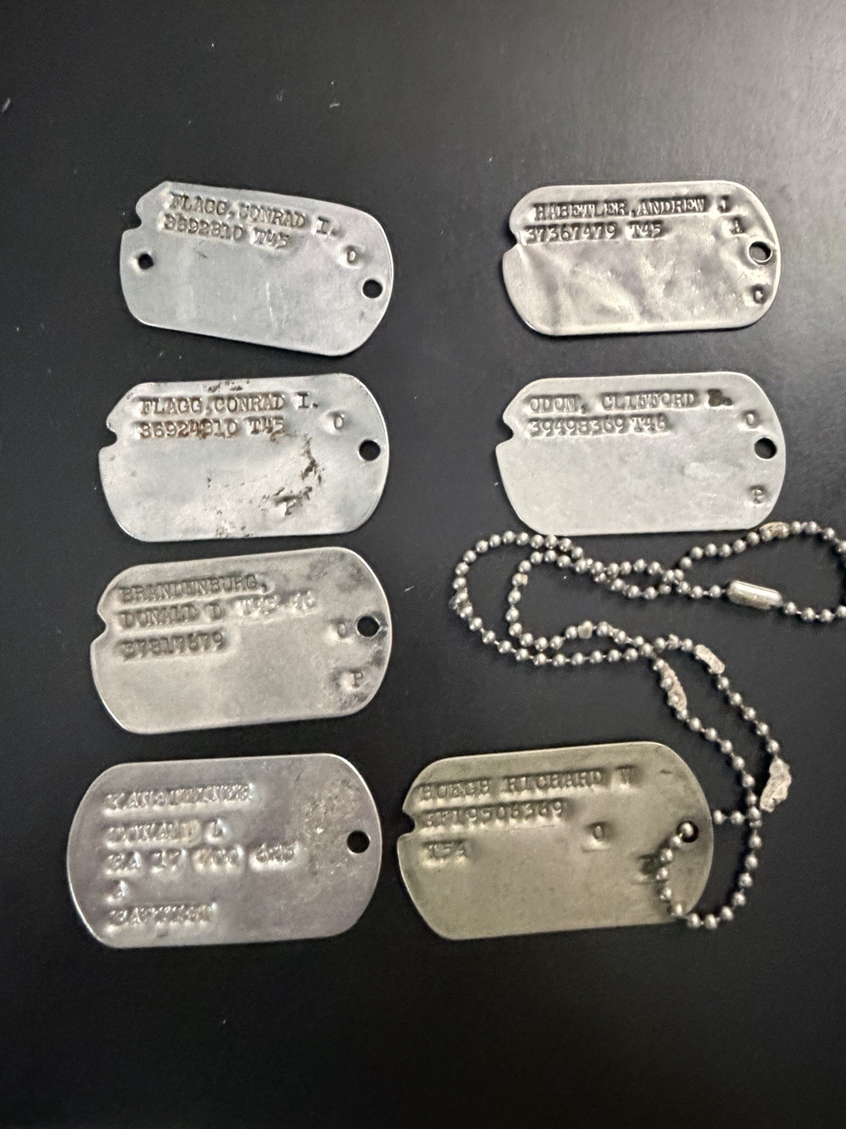 Lot Of Misc WW2 Korean War Dog Tags Lot Lot Of Misc WW2 Korean War Dog Tags Lot