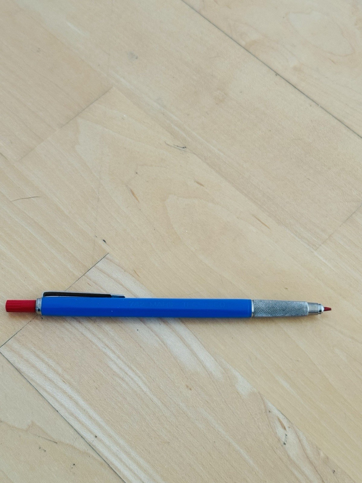 Vintage Staedtler Mars Technico 782 2mm Lead Holder Drafting Pencil Red Lead