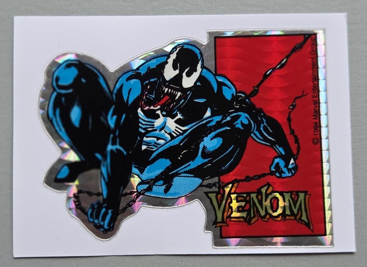 1 Rare VTG Prism Die Cut 1994 Marvel Ent Group \