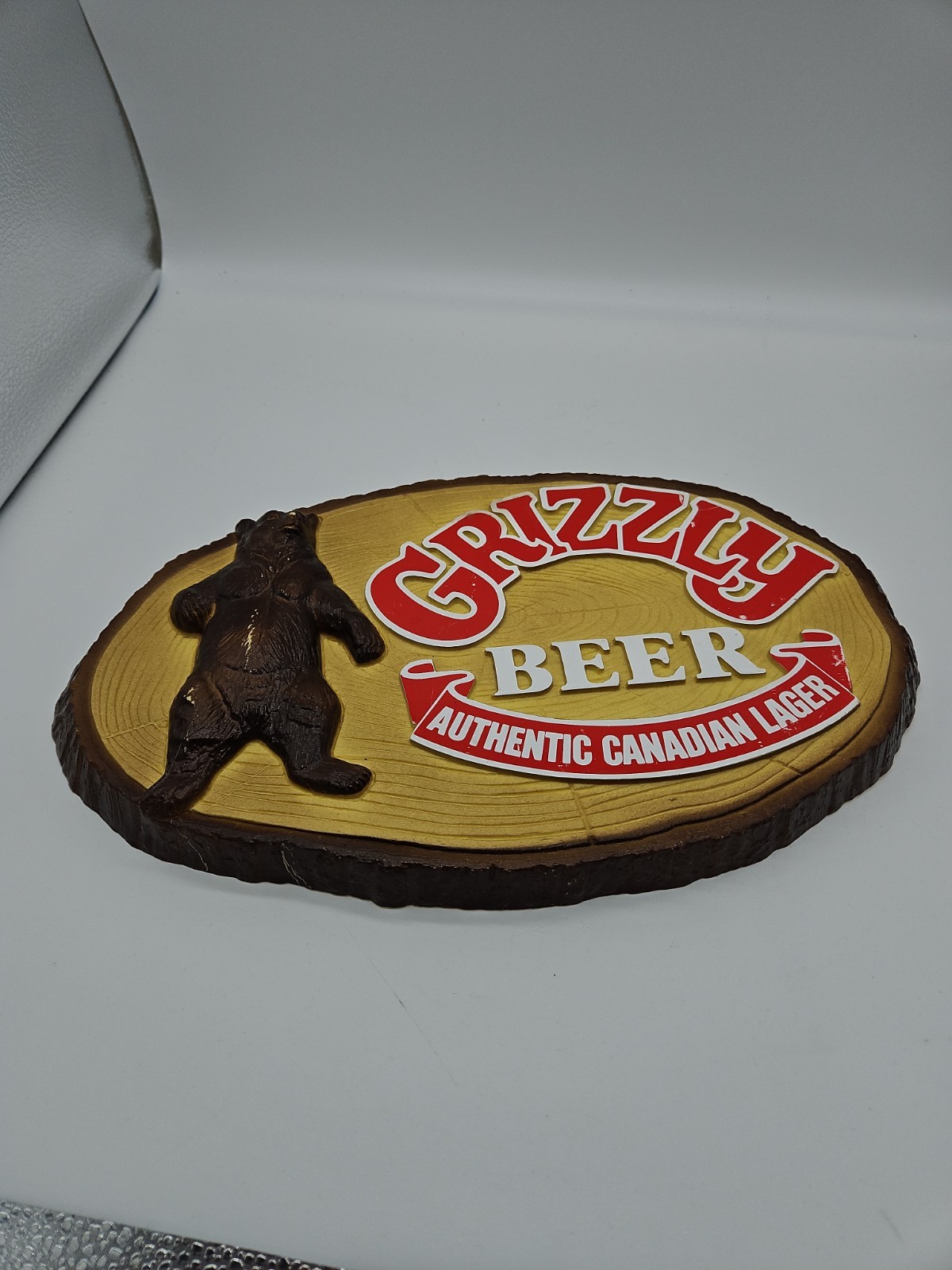 Vintage Grizzly Beer Sign 15\