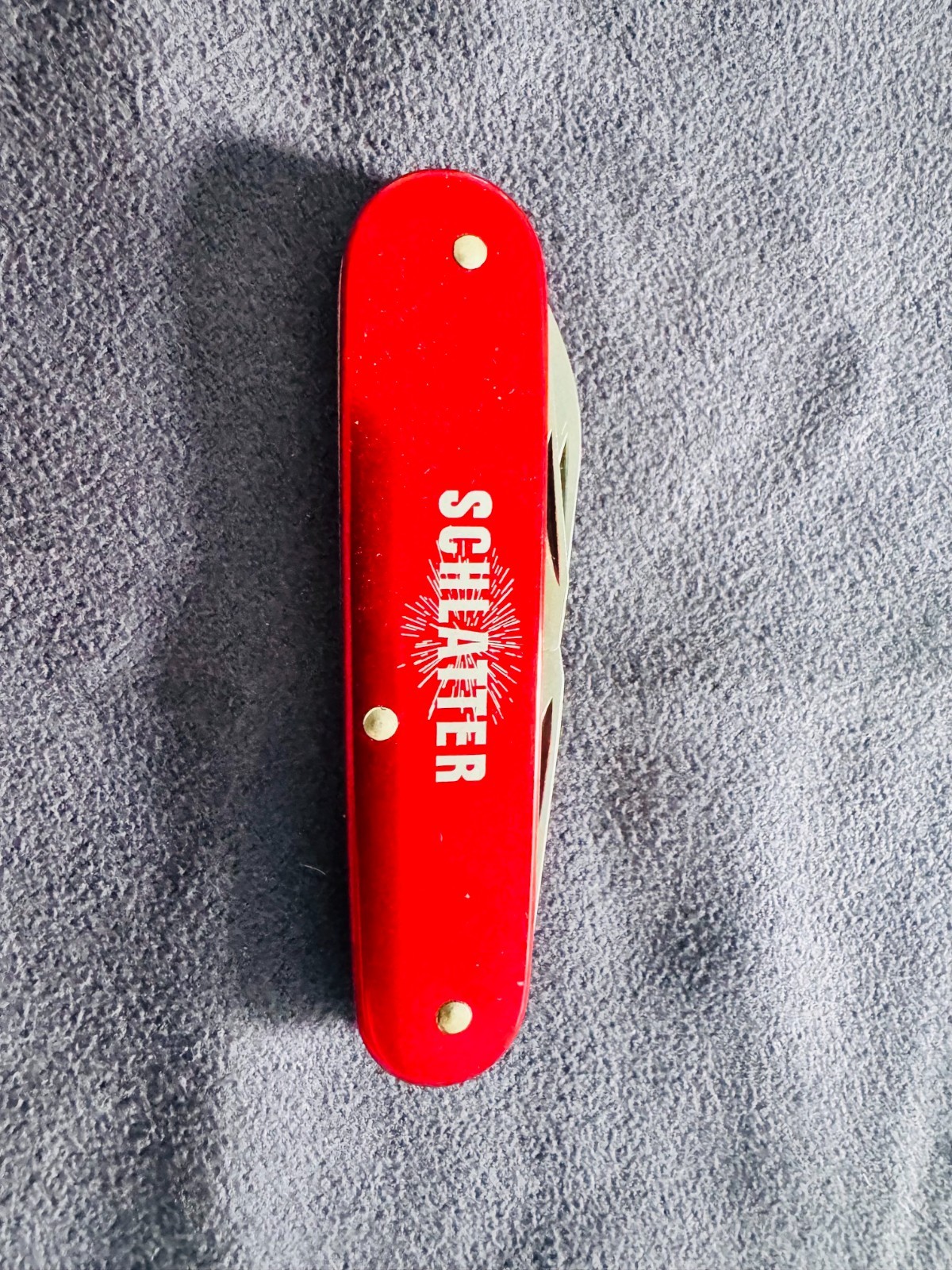 Victorinox Smooth Alox Cadet 84mm Very Rare find Vintage Elinox Stamped